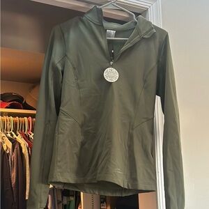 Olive Green Long Sleeve Pullover